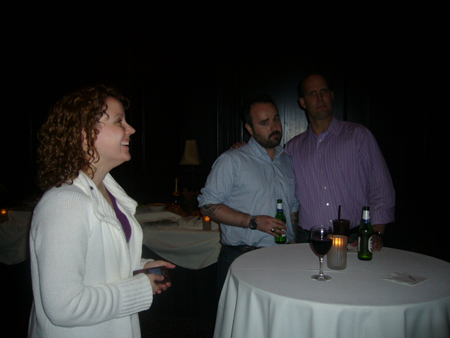 Sarah Morgan (@sarahmorgan), Dan Licht (@thedvl), and Michael Myers (@Palio_Saratoga)