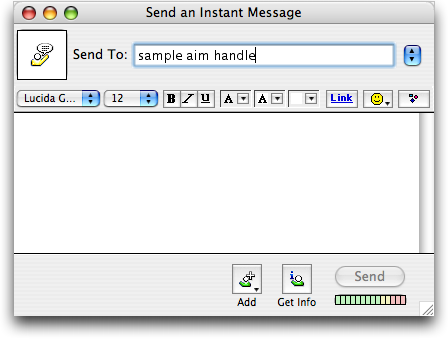 aim-send-an-instant-message