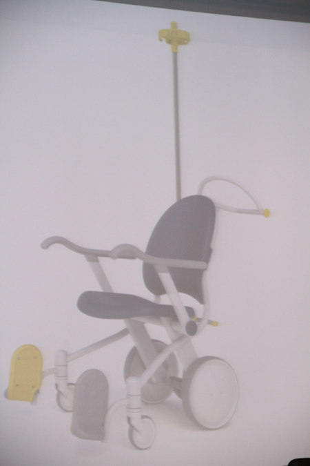 Transport chair for improved patient comfort